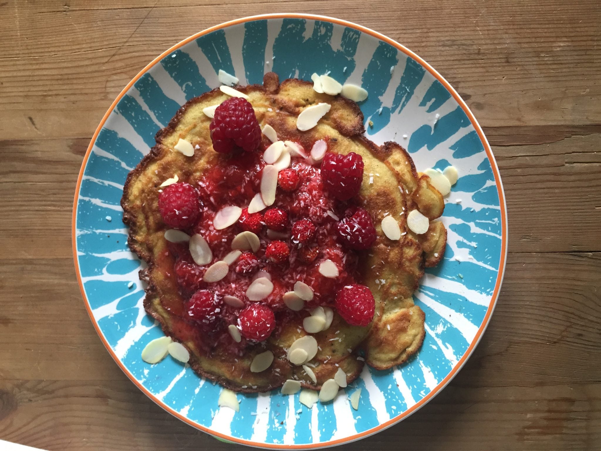 Pannkakor med kokosmjöl