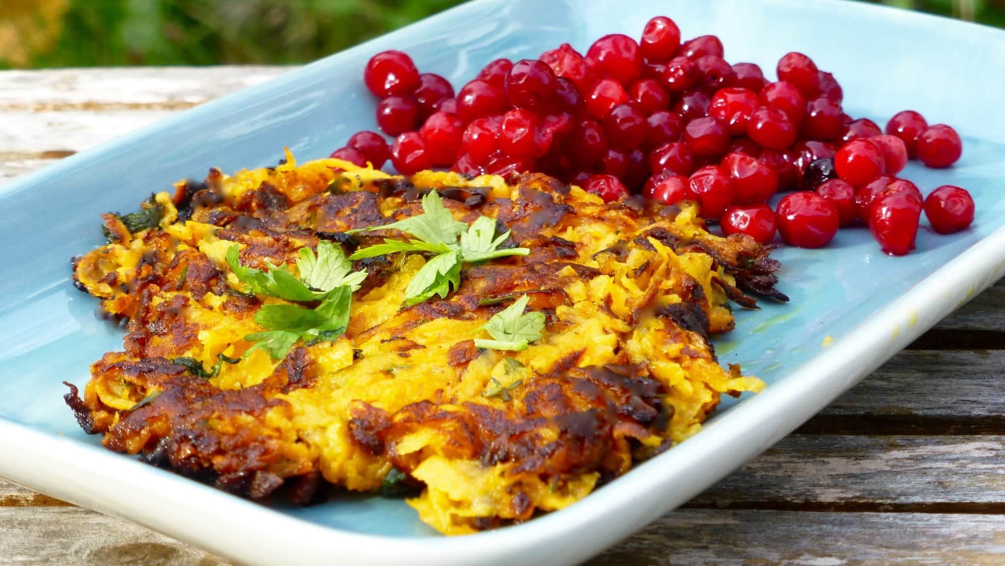 Rösti på sötpotatis | Swedish Paleo