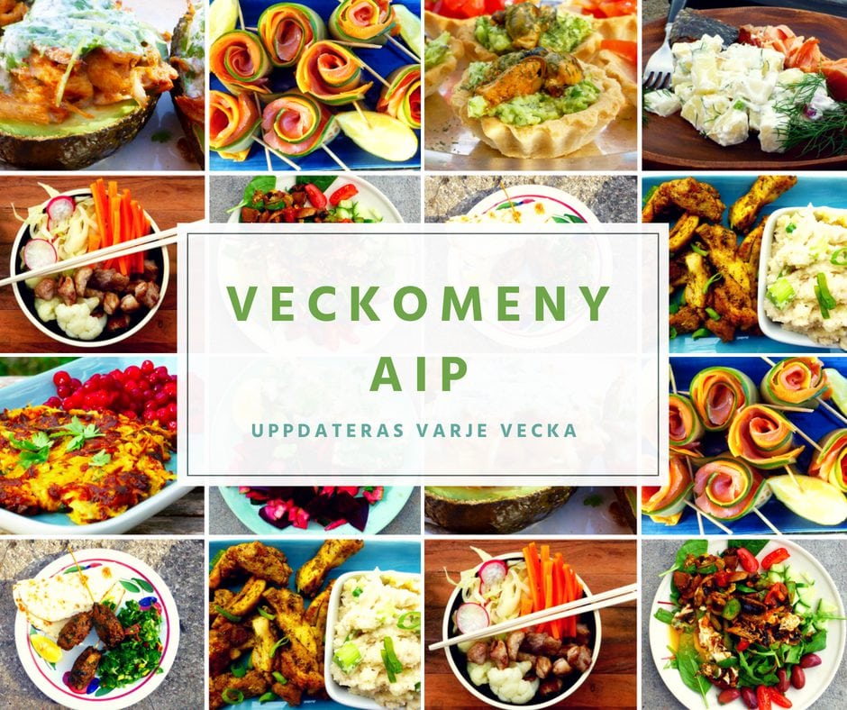 Veckomenyer aip
