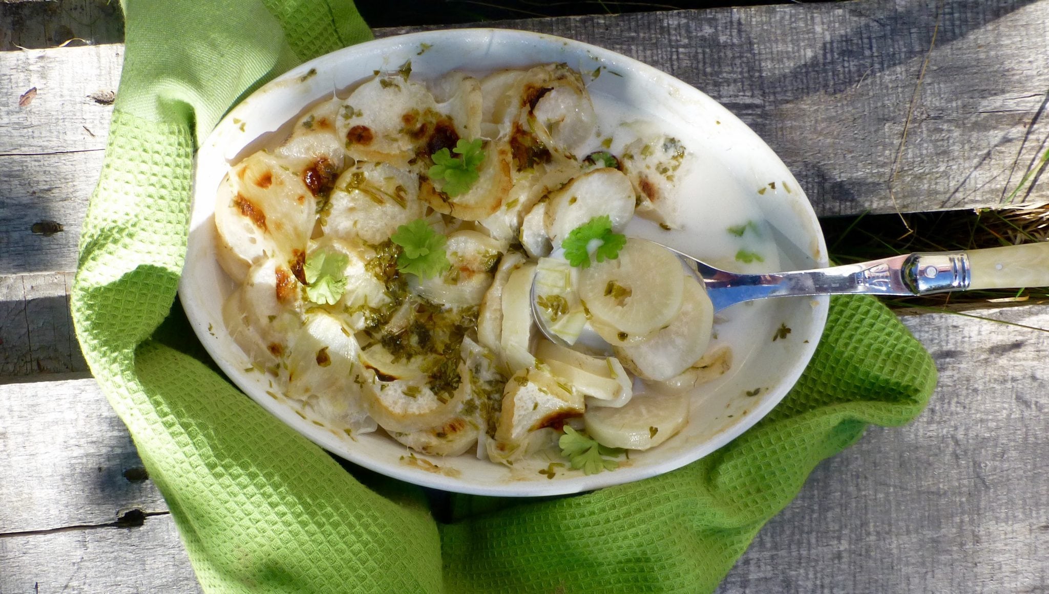Gratäng på rättika | Swedish Paleo
