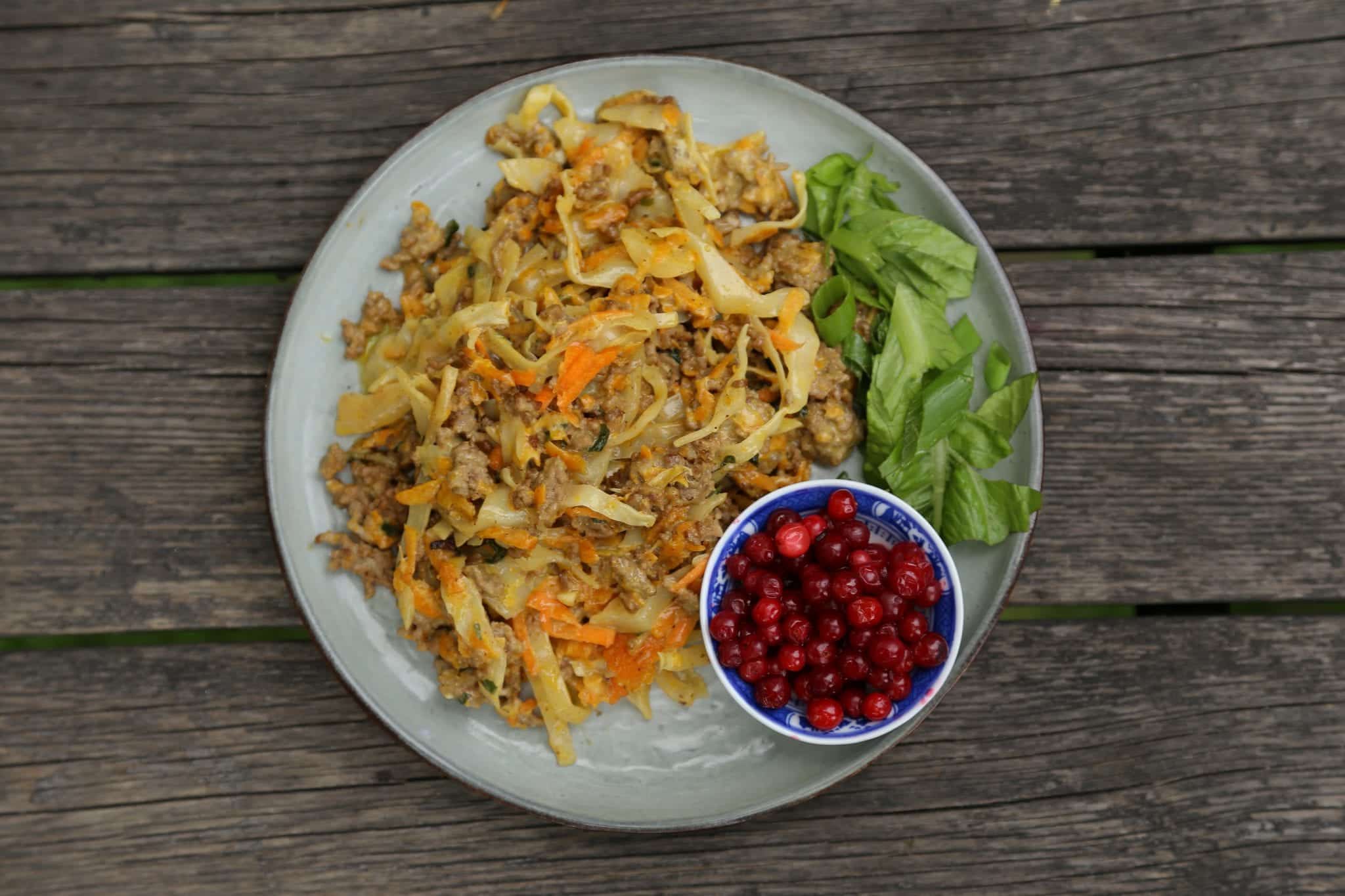 Kålpudding i panna (AIP & Paleo)