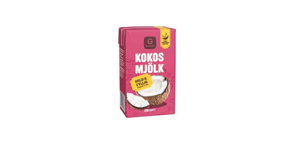 Garant Kokosmjölk 17-18% fett 250ml