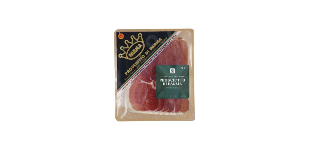 Prosciutto Di Parma, skivad 70g