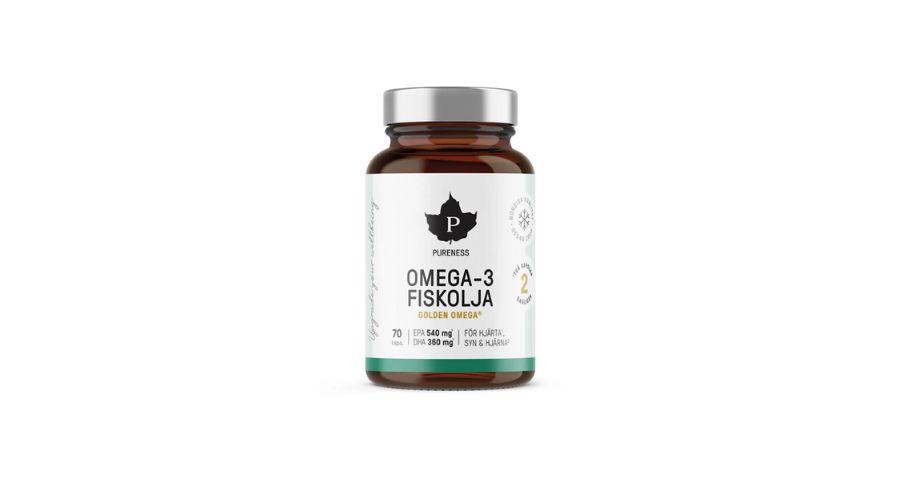 Omega-3 Fiskolja 70 kapslar