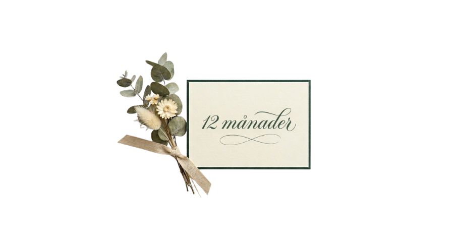 Presentkort – 12 månader