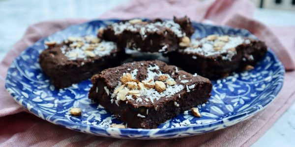 Brownies med zucchini
