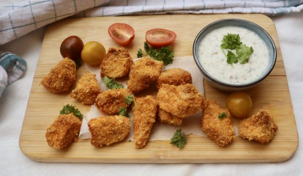 Chicken nuggets med ranch