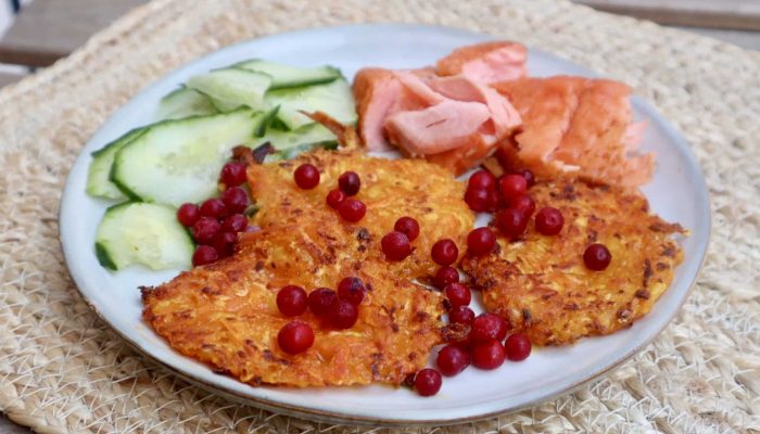Frukost IBS rösti med lax