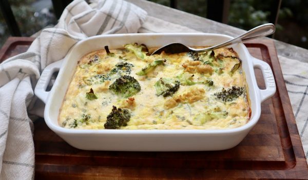 Gratäng med kycklingfärs