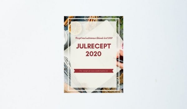 Julrecept 2020