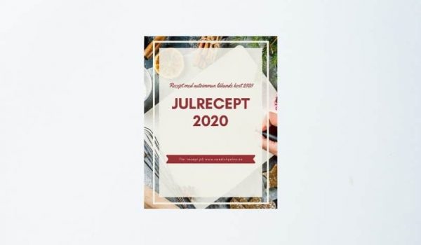 Julrecept 2020
