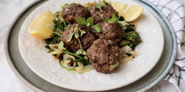 Köttfärsbiffar med kycklinglever