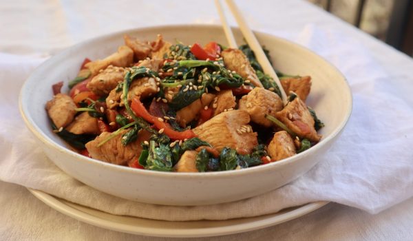 Kyckling med sesamfrön