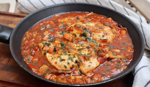 Kycklingfilé cacciatore