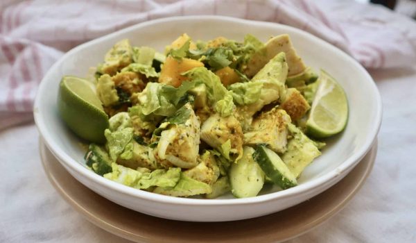 Kycklingsallad med lime och koriander