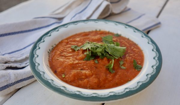 Tomatsoppa med linser