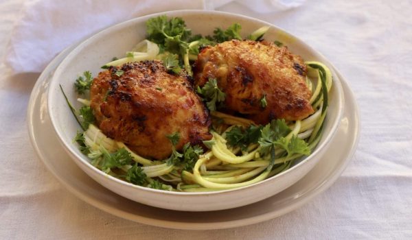 Ugnsrostad currykyckling