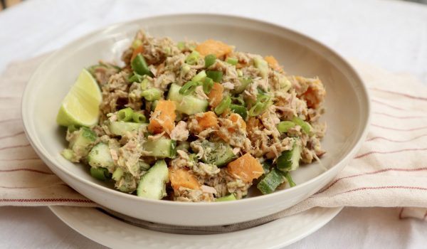 Ungsbakad lax med gratäng